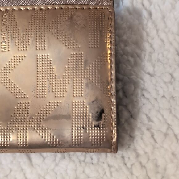 Michael Kors Rose Gold Wallet - Picture 5 of 8